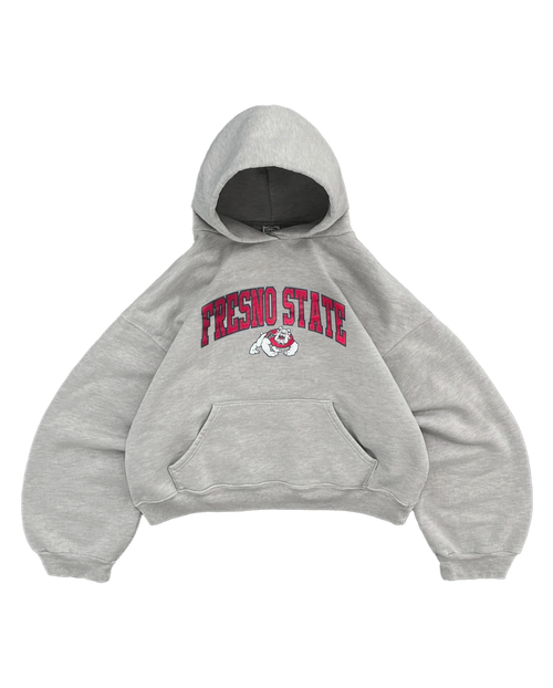 FRESNO STATE GREY HOODIE