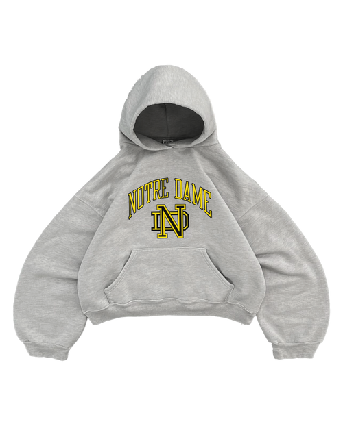 NOTRE DAME GREY HOODIE