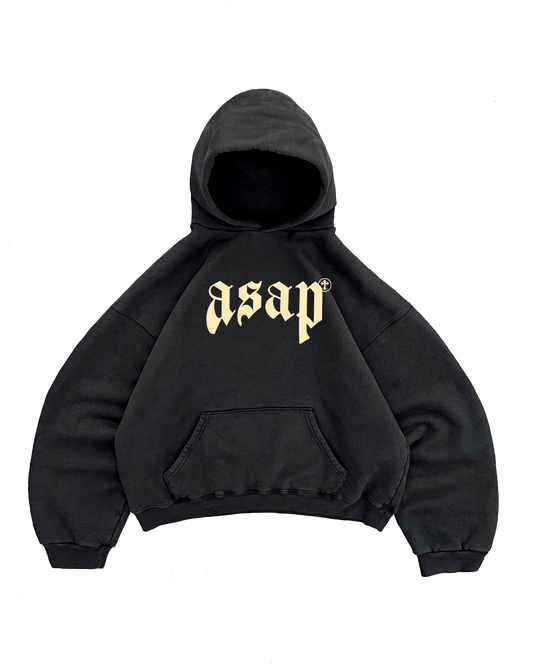 ASAP BLACK HOODIE