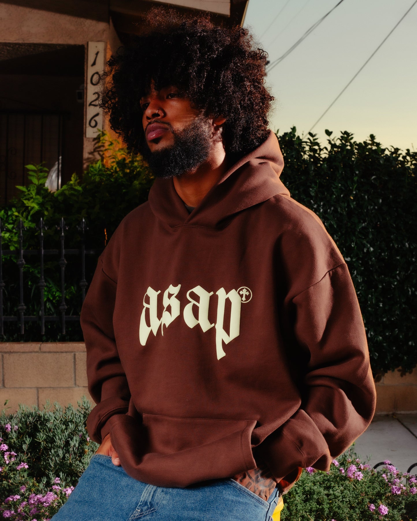ASAP BROWN HOODIE