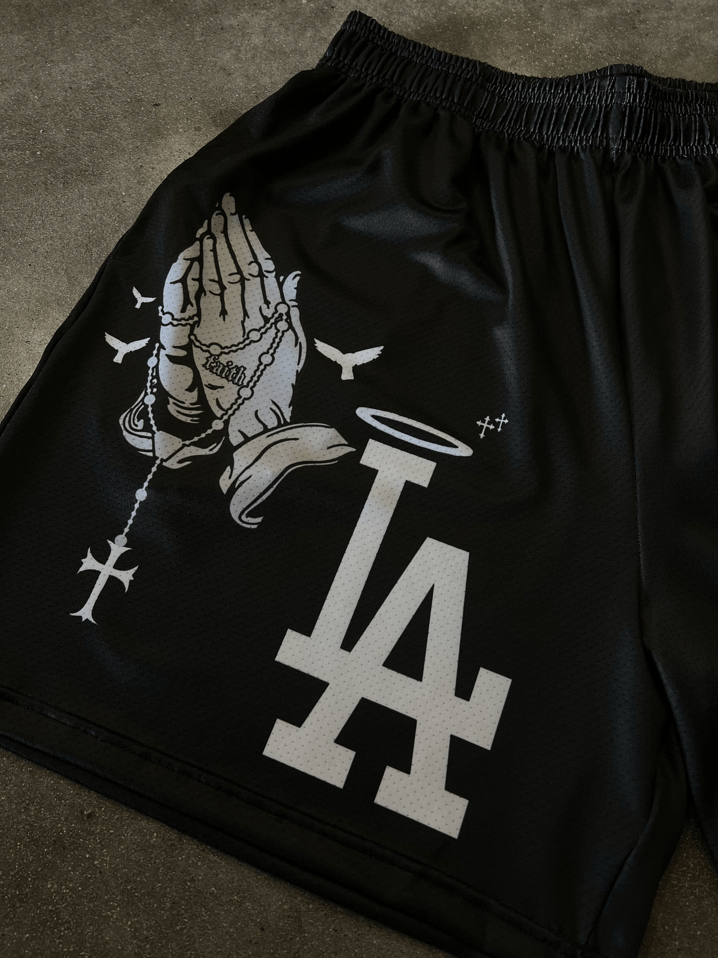 BLACK LA SHORTS