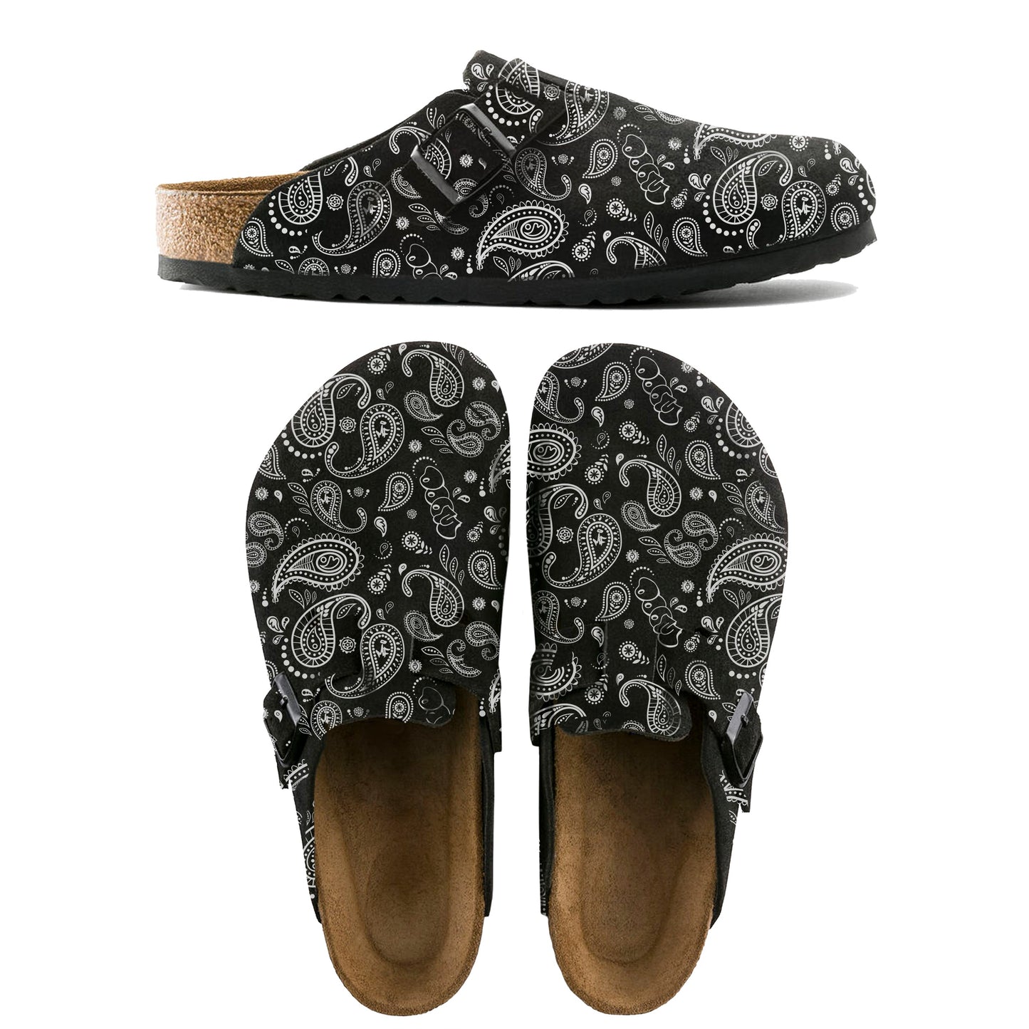 BLACK MF CLOGS
