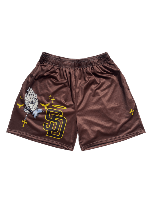BROWN PADRE$ SHORTS