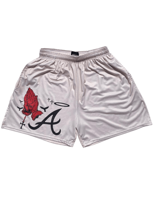 CREAM ATL SHORTS