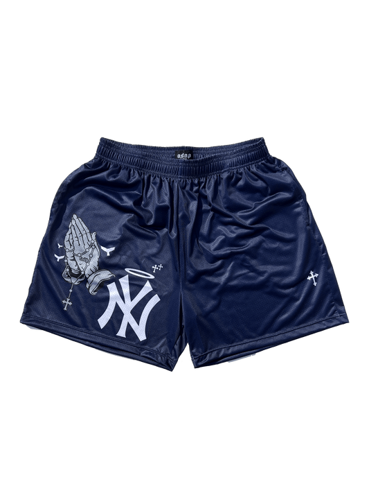 DARK BLUE NY SHORTS