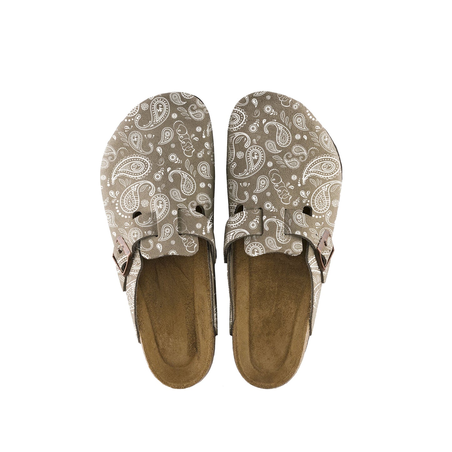 MF TAUPE CLOGS