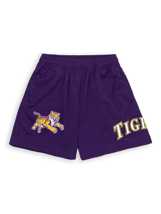 PURPLE TIGER SHORTS