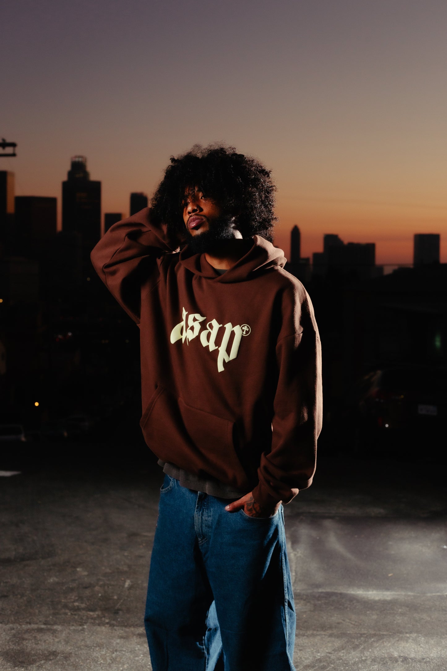 ASAP BROWN HOODIE
