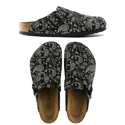 BLACK MF CLOGS