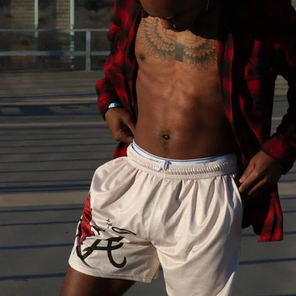 CREAM ATL SHORTS