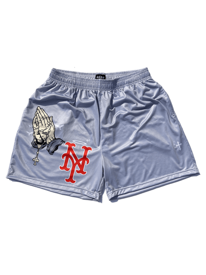 GREY MET$ SHORTS