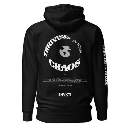 THRIVING IN CHAOS - ORIGINAL BLACK HOODIE (REDUX)