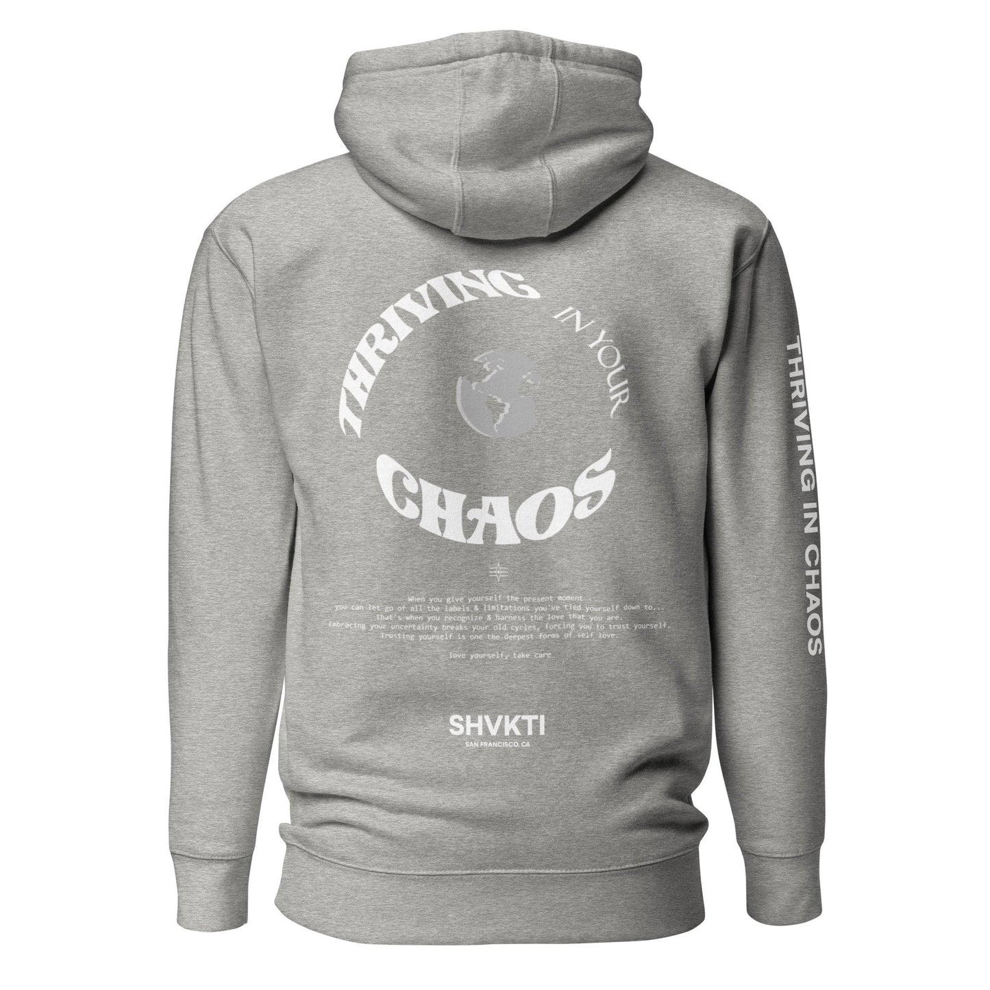THRIVING IN CHAOS - ORIGINAL BLACK HOODIE (REDUX)