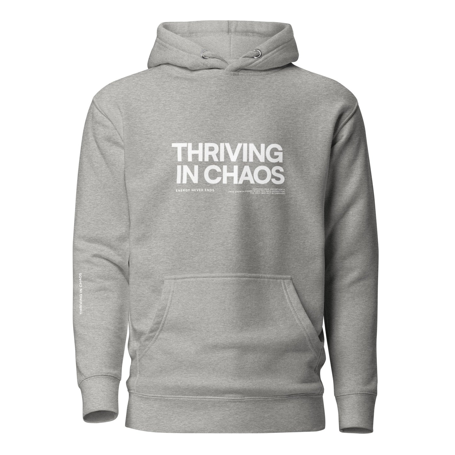 THRIVING IN CHAOS - ORIGINAL BLACK HOODIE (REDUX)
