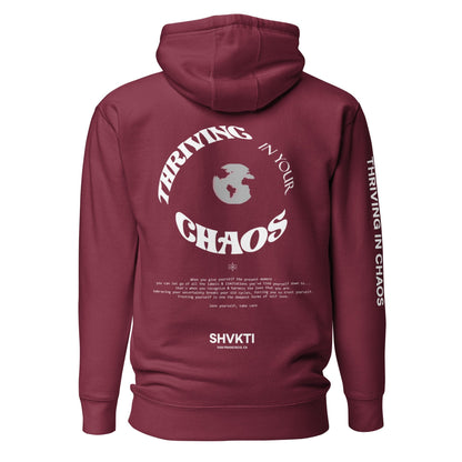 THRIVING IN CHAOS - ORIGINAL BLACK HOODIE (REDUX)
