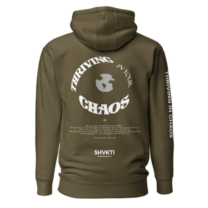 THRIVING IN CHAOS - ORIGINAL BLACK HOODIE (REDUX)
