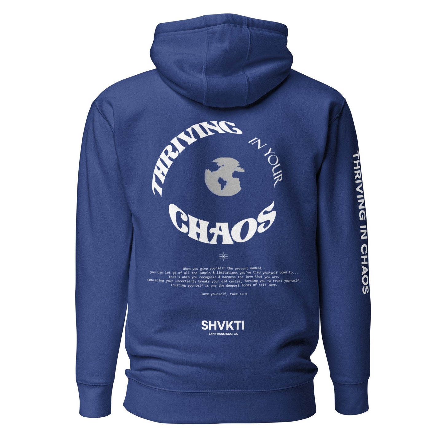 THRIVING IN CHAOS - ORIGINAL BLACK HOODIE (REDUX)
